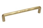 Ручка-скоба 160мм, отделка золото шлифованное