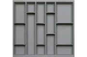 Composit 50 Ёмкость для столовых приборов в базу 600, цвет светло-серый/темно-серый (матовый)