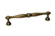 Ручка-скоба 128мм, отделка бронза античная "Флоренция"