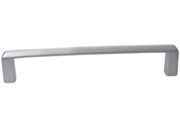 Ручка-скоба 192 мм, отделка хром матовый лакированный