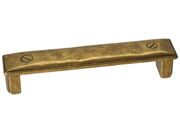 Ручка-скоба 96мм, отделка старая бронза