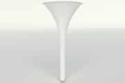 Нога для стола Armstrong d.80/570, h.870, отделка белый глянец