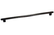 Ручка-скоба 320мм, отделка железо античное черное шлифованное