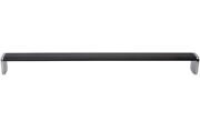 Ручка-скоба 320мм, отделка хром глянец + чёрный матовый